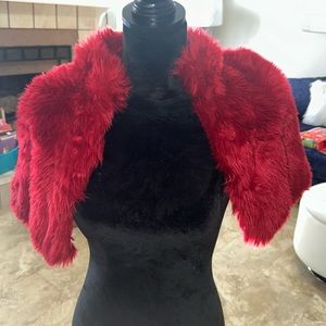 Faux fur toddler size 3 to 4